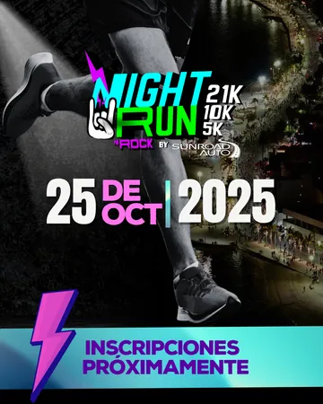 Banner Night Run La Paz 2025